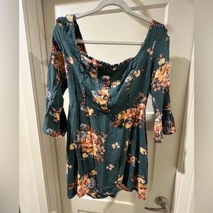 Floral mini dress